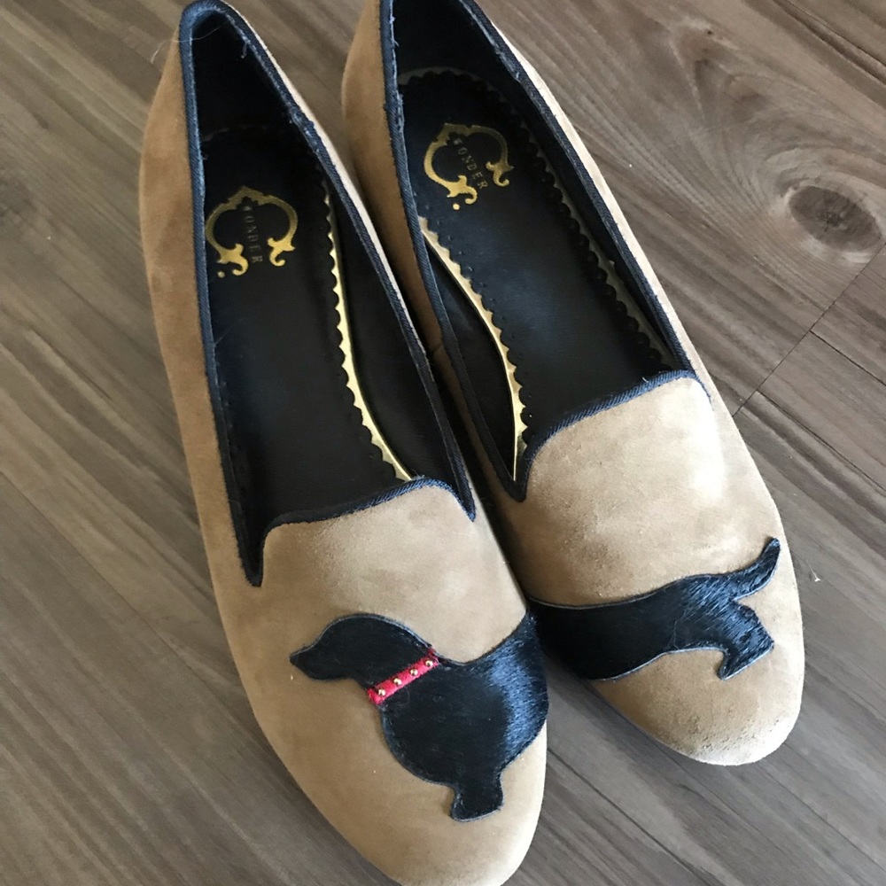C-wonder suede flat shoes